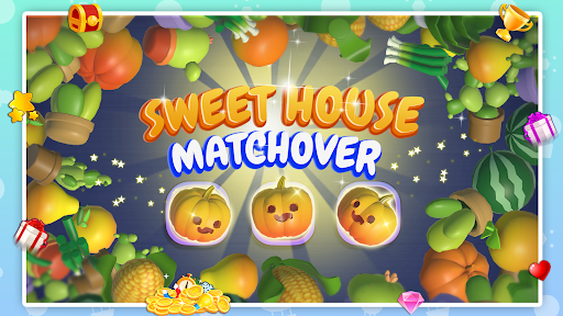 Android application Sweet House Matchover_Triple3D screenshort
