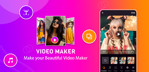 Android application Photo video maker with music screenshort