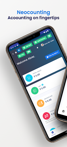 Android application Neocounting Mobile Accounting screenshort
