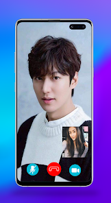 Screenshot 10 Lee Min Ho Call You - Fake Vid android