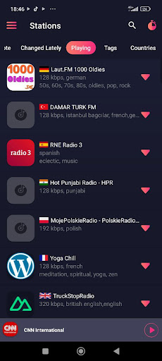 Radios Music-Player Screen 3