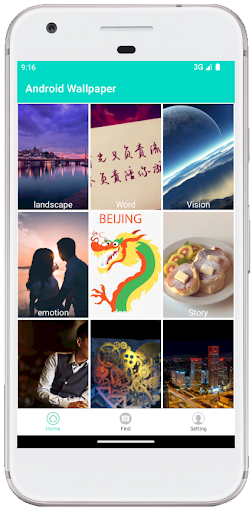 Android application Android Wallpaper screenshort