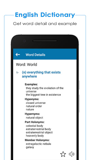 Offline English Dictionary 202 Screen 2
