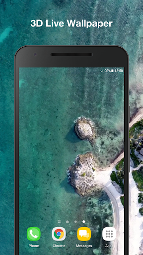 Android application Sea Live Wallpaper Pro screenshort