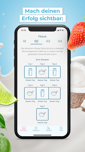 MetaFlow: Abnehmen mit Shakes Screen 2