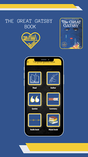 Android application The great gatsby book screenshort
