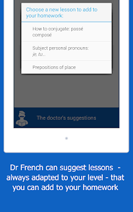 Dr French, French grammar Captura de pantalla