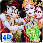 4D Radha Krishna Live Wallpaper  for PC Windows and Mac