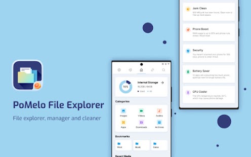 PoMelo File Explorer & Cleaner Screenshot
