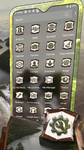 Fantasy Book River Theme Screen 2