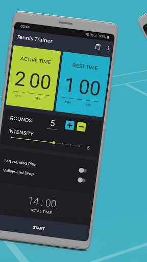 Tennis Trainer: Endurance Screen 2