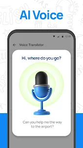 All Language Translator, Voice