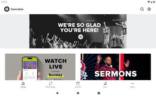 Screenshot of Generation Church - AZ