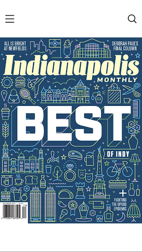 Android application Indianapolis Monthly screenshort