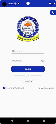 Android application ZPS TAMLUK screenshort