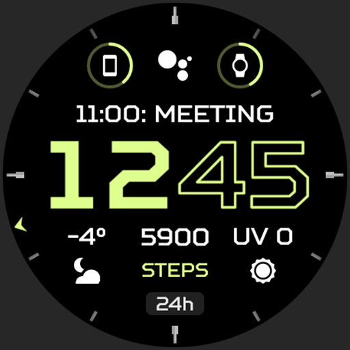 TACT x: Watch Face logo