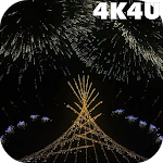 Cover Image of Tải xuống 4K Fireworks Video Live Wallpa  APK