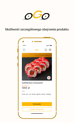 Ogo Sushi Screen 2