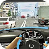 Traffic Car Racer Simulator 3d icon
