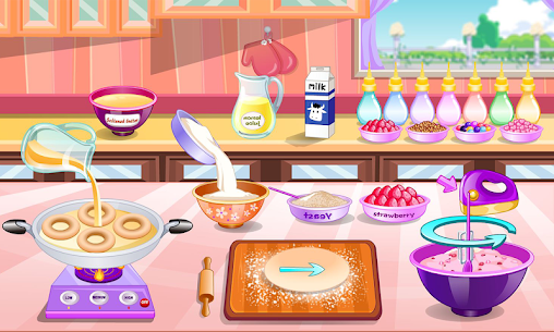 Donuts cooking games For PC installation