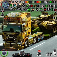 Армейский грузовик 3D игра