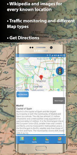 GPS Maps & Directions Screen 3