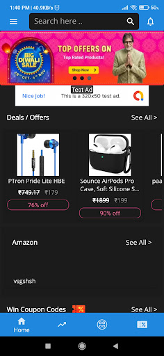 OfferMee Offers and Deals App Screen 3
