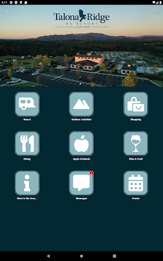 Screenshot of Talona Ridge RV Resort