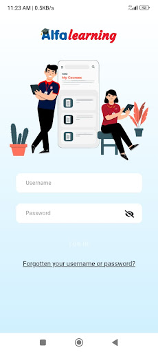 Alfa Learning Screen 2