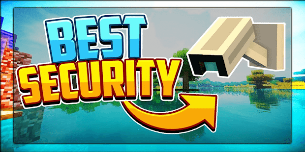 Security Camera Mod for Minecraft 1.0 APK + Mod (Unlimited money) untuk android