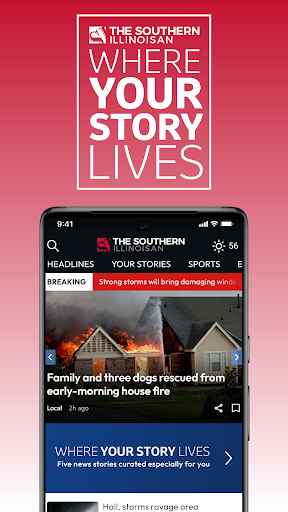 Android application The Southern screenshort