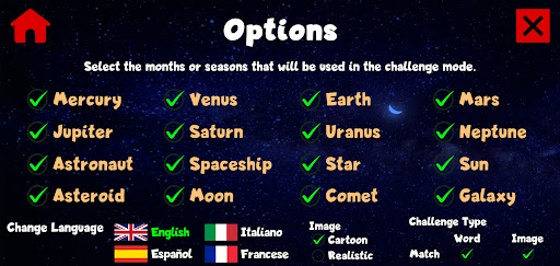 Learn: Space Screen 2