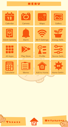Mr. Taiyaki Theme +HOME Screen 2