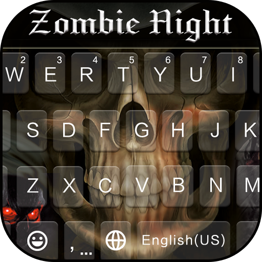 Zombie Night Keyboard Theme  Icon