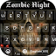 Zombie Night Keyboard Theme