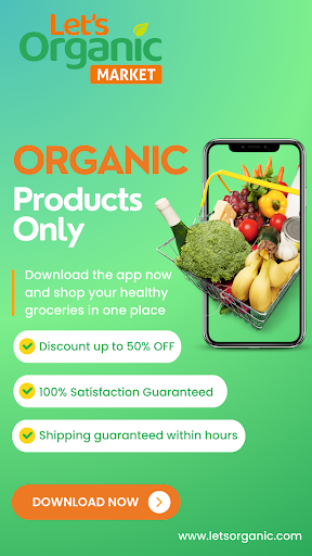 Lets Organic Shopping Screen 2