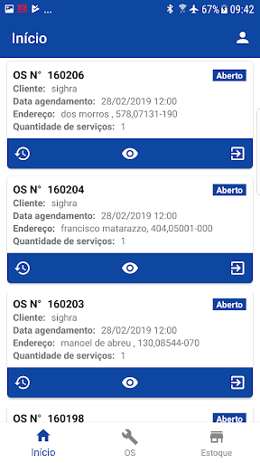 SIGhRA OS Screen 2