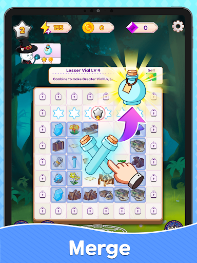 Screenshot of Magic Craft - Merge Tycoon