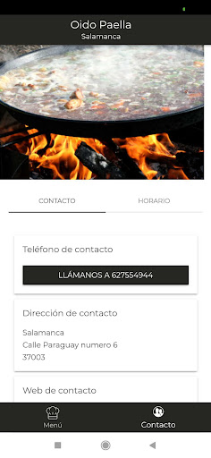 Oido Paella Screen 3