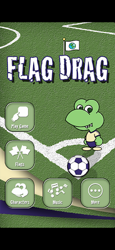 Android application Flag Drag screenshort