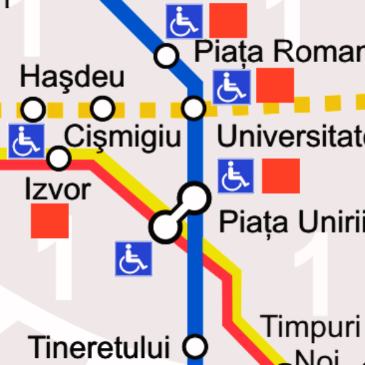 Bucharest Metro & Subway Map