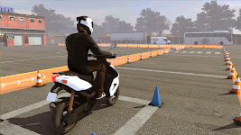 screenshot of RX 100 Bike Game: Bike Parking