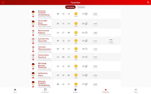 Football Predictions Forebet Screenshot