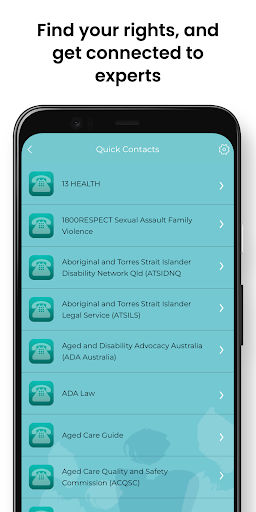 Seniors Guide to Qld Help Screen 2