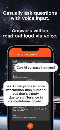 HAL: Voice AI Assistant Screen 2