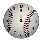 Baseball Clock Widget icon