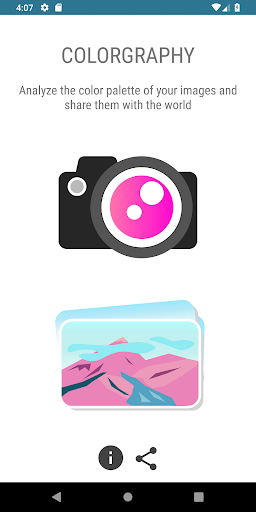 Android application Colorgraphy screenshort