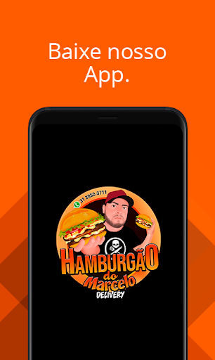 Android application Hamburgão do Marcelo screenshort