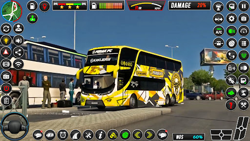Android application Bus Simulator Game Coach 2023 screenshort