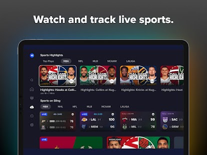 Sling: Live TV + Freestream Screenshot